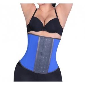 NEW SILUETS latex waist trainer in blue/f30